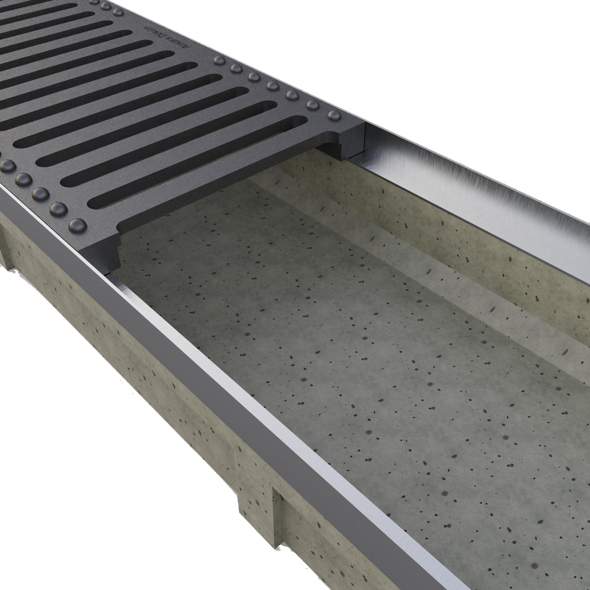200x1000x200 polimer kanal uygulama ve ürün detayı